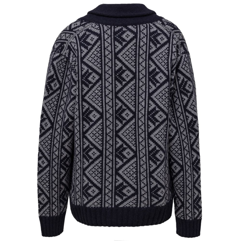 Cardigan in cashmere bicolore Cruciani