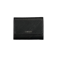 Portafoglio da donna Calvin Klein in poliuretano nero