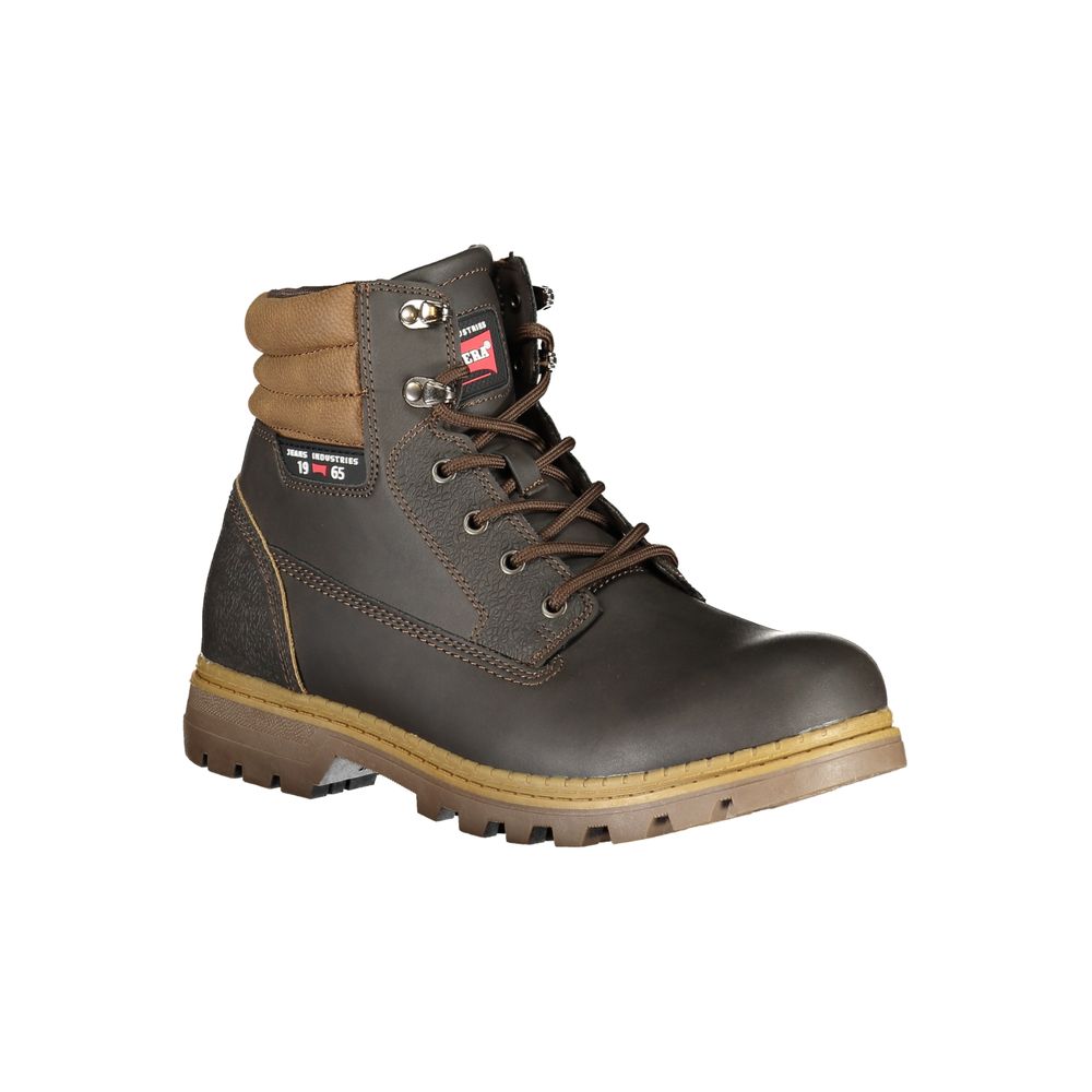 Carrera Marrone Poliuretano Hommes Bottines