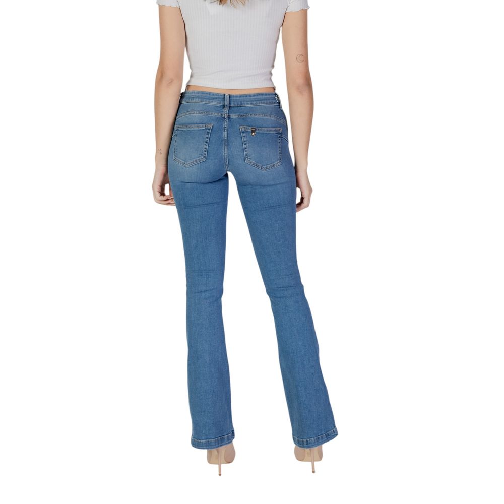 Jean bootcut bleu clair en coton Liu Jo