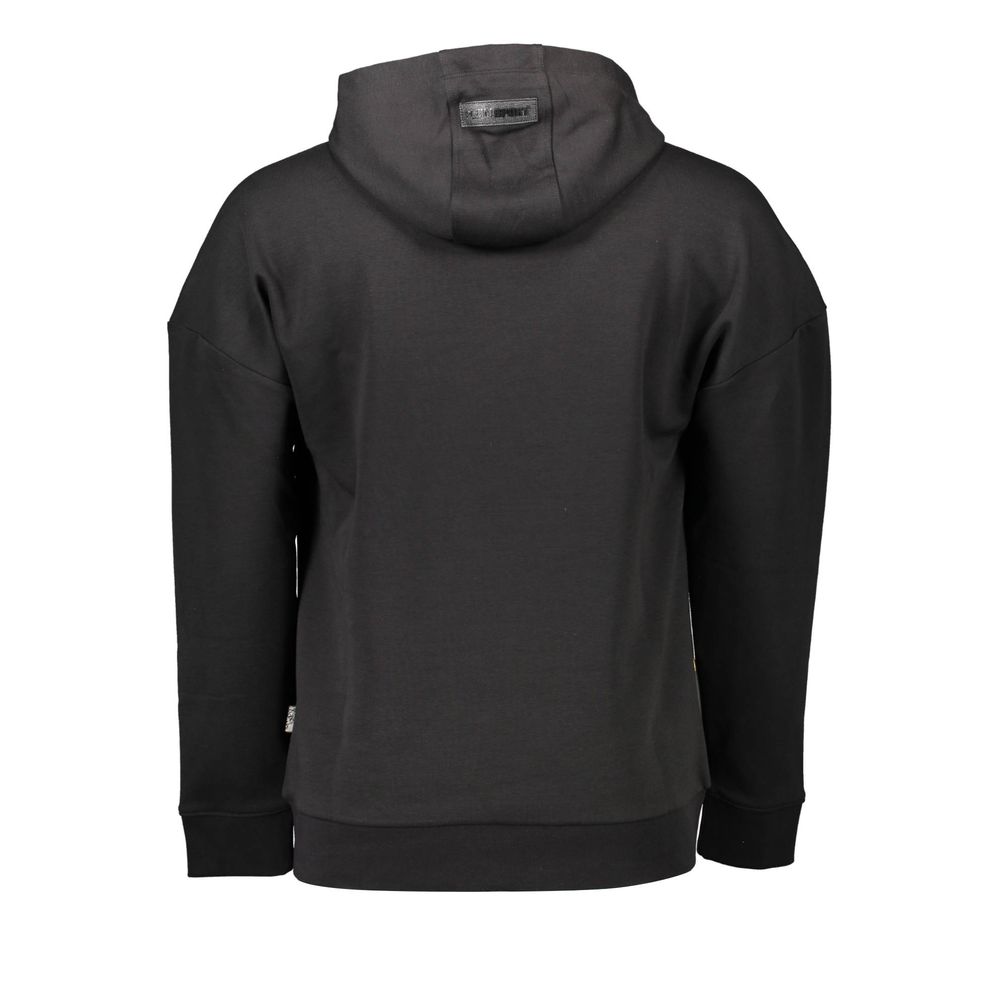 Plein Sport Felpa Nera in Cotone