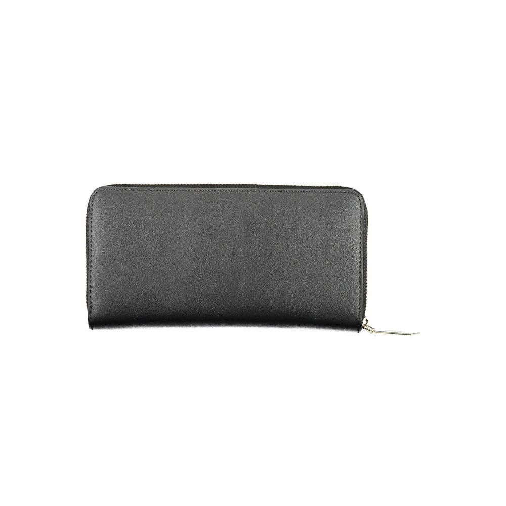 Portefeuille femme Calvin Klein noir en polyéthylène