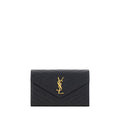 Sac bandoulière Saint Laurent en cuir de veau noir Bos Taurus