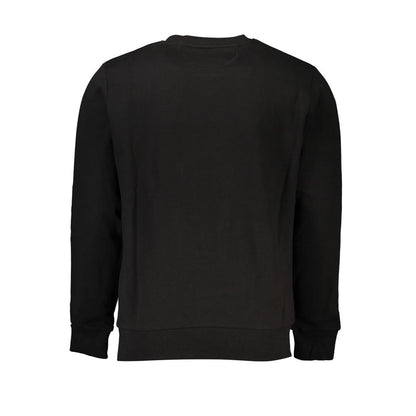 Pull en coton noir La Martina pour homme