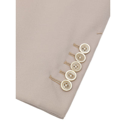 Blazer in lana beige Tom Ford