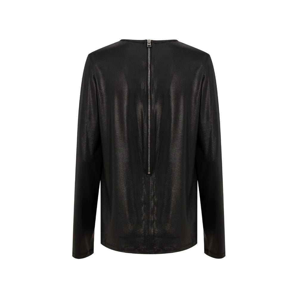Tom Ford Maglia a maniche lunghe in viscosa nera