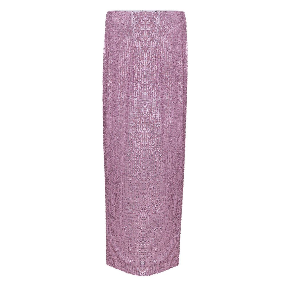 Jupe longue rose en polyester Tom Ford