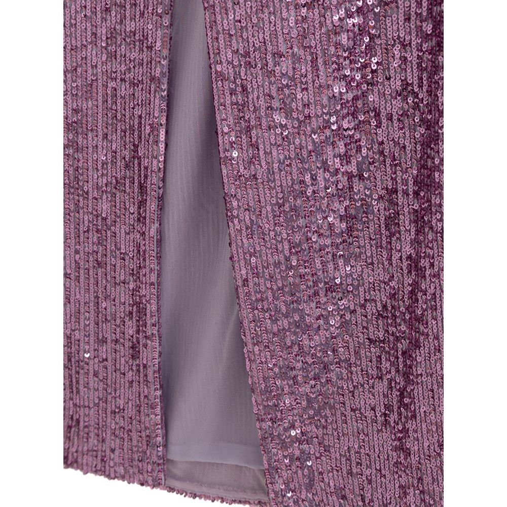 Jupe longue rose en polyester Tom Ford