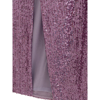 Jupe longue rose en polyester Tom Ford