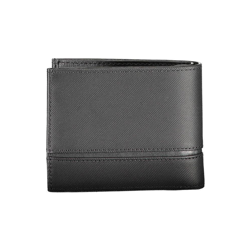 Portafoglio da uomo in pelle Calvin Klein Nero