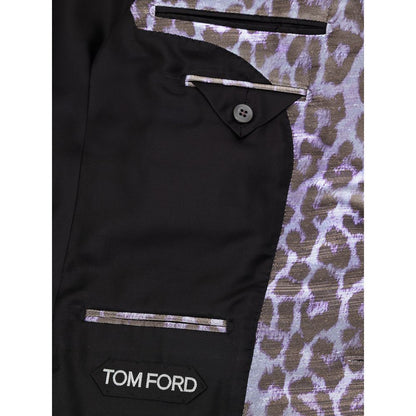 Blazer en viscose violette Tom Ford