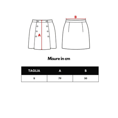Jupe midi en cachemire noir Tom Ford