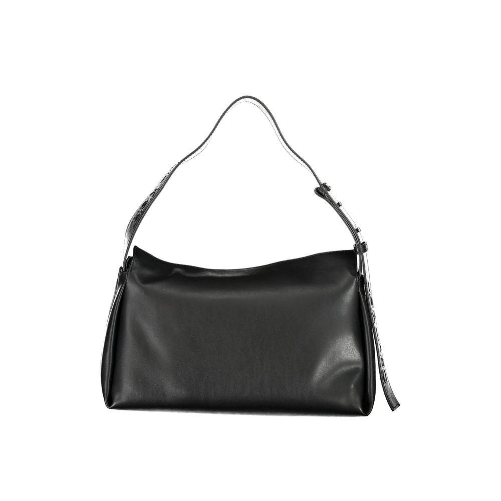 Borsa da donna in poliestere Calvin Klein Nero