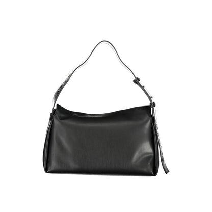 Borsa da donna in poliestere Calvin Klein Nero
