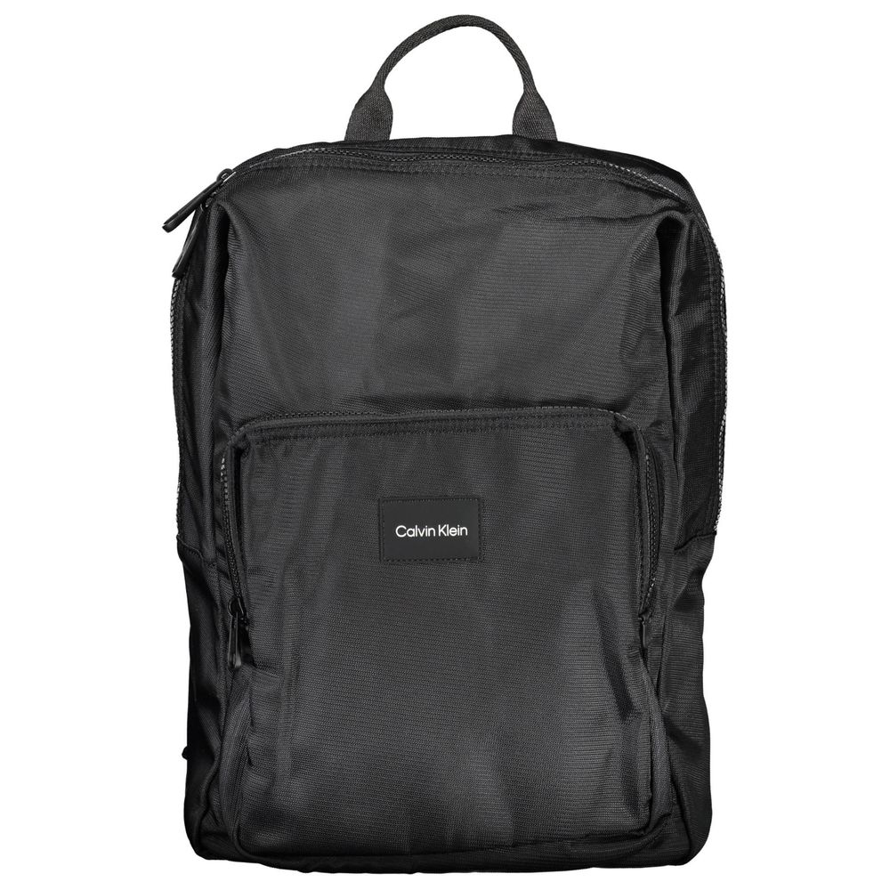 Sac à dos Calvin Klein Nero en polyester pour homme