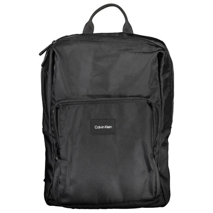 Zaino da uomo in poliestere Calvin Klein Nero
