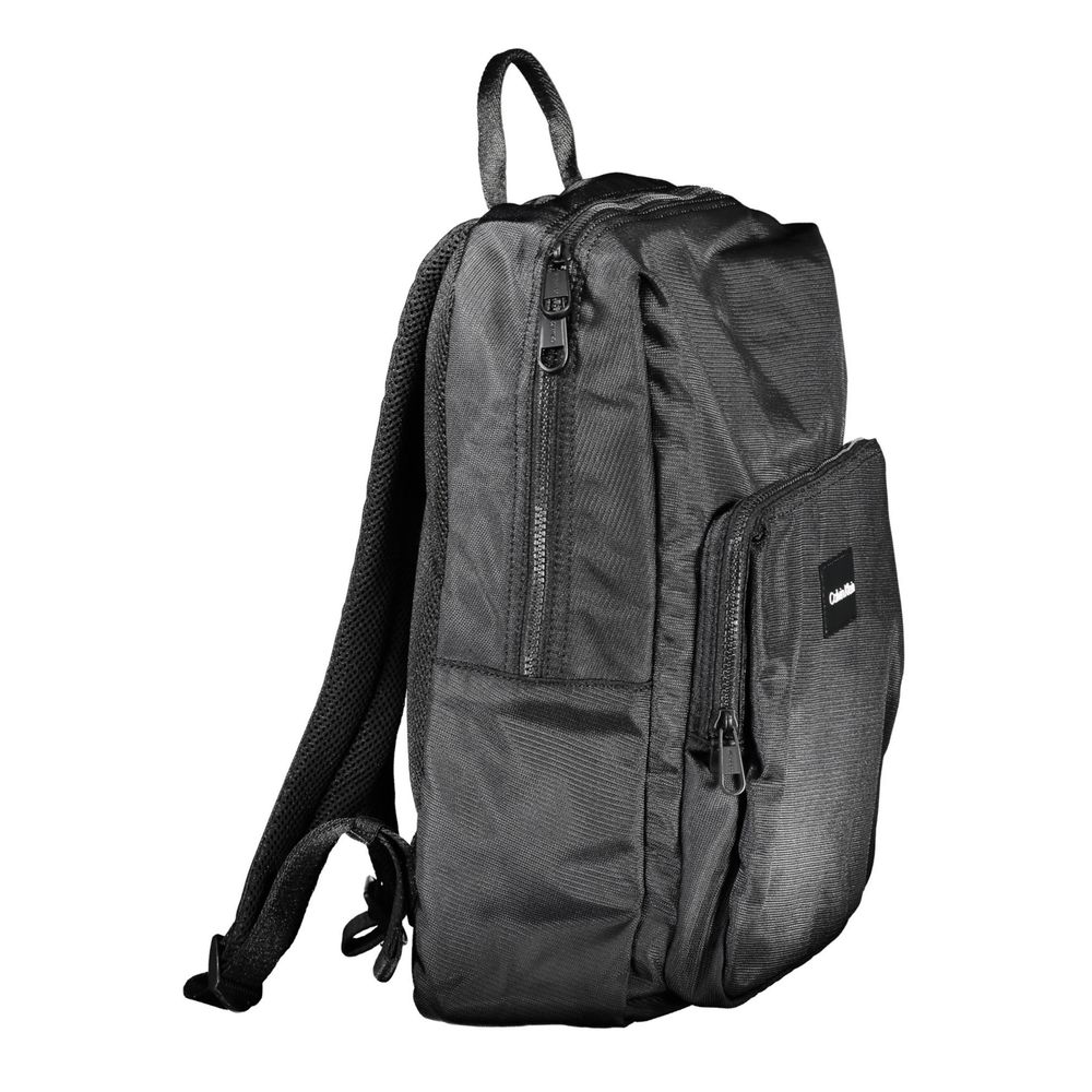 Sac à dos Calvin Klein Nero en polyester pour homme