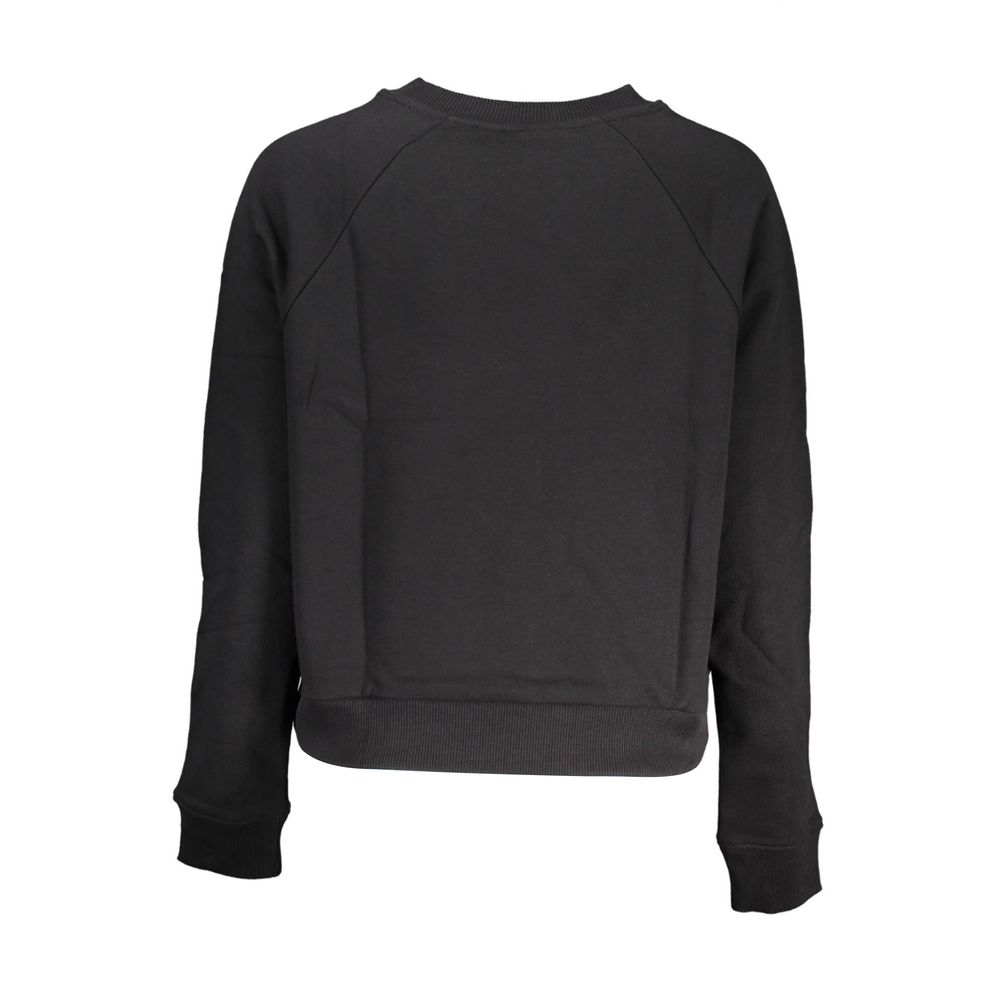 Sweat-shirt Vans noir en coton pour femme