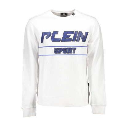 Felpa da uomo in cotone Plein Sport Bianco