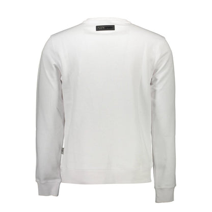 Felpa da uomo in cotone Plein Sport Bianco