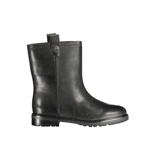 Stivaletto alla caviglia da donna Ralph Lauren in pelle nera