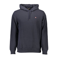 Sweat à capuche Napapijri bleu en coton pour homme