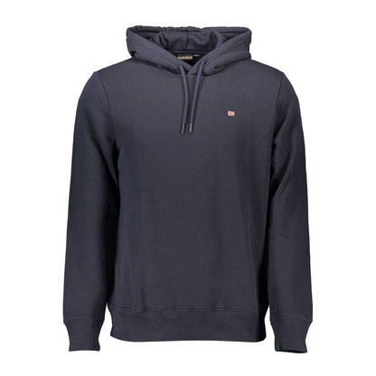 Sweat à capuche Napapijri bleu en coton pour homme