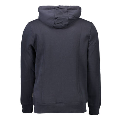 Sweat à capuche Napapijri bleu en coton pour homme