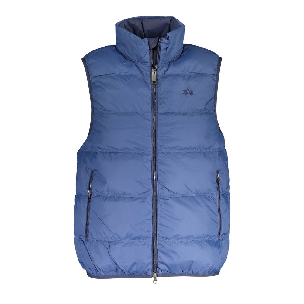 Gilet homme La Martina bleu en polyamide