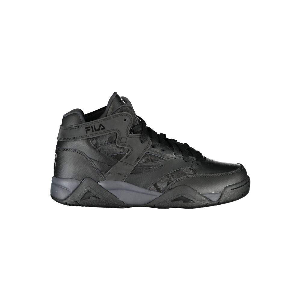 Sneaker Fila Nero Poliuretano Da Uomo