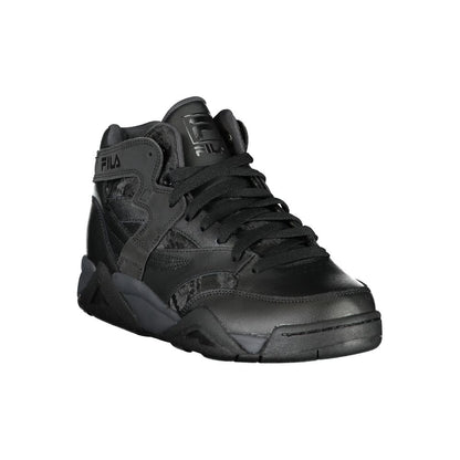 Sneaker Fila Nero Poliuretano Da Uomo