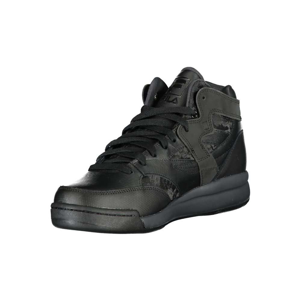 Sneaker Fila Nero Poliuretano Da Uomo
