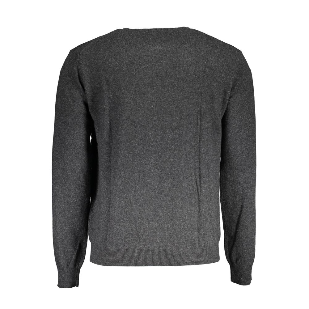 Pull en laine La Martina Grigio pour homme