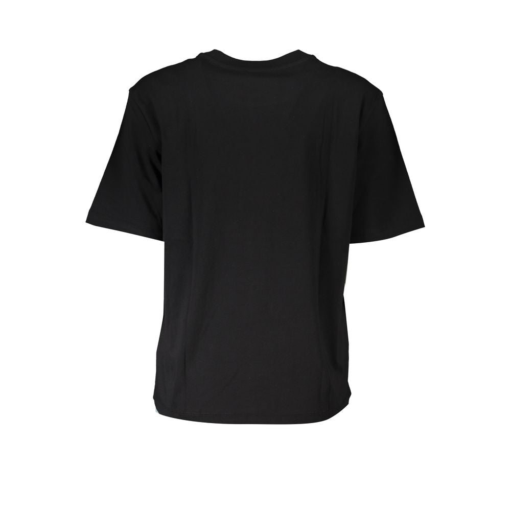 T-shirt da donna in cotone nero Patrizia Pepe