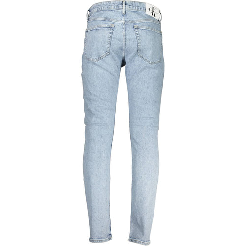 Calvin Klein Azzurro Cotton Jeans för Herre