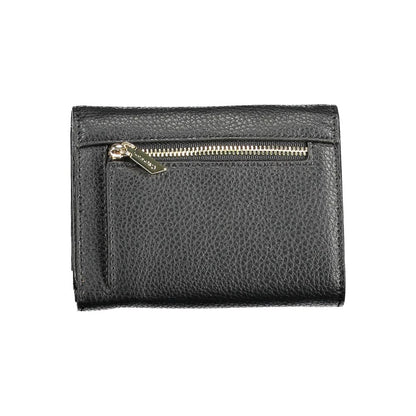 Portafoglio da donna Calvin Klein in poliuretano nero