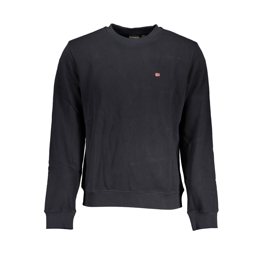 Sweat-shirt Napapijri en coton noir pour homme