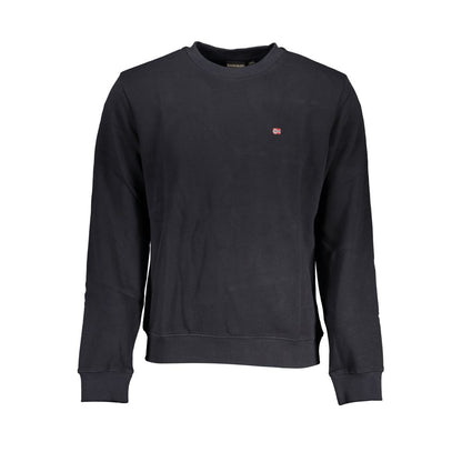 Sweat-shirt Napapijri en coton noir pour homme