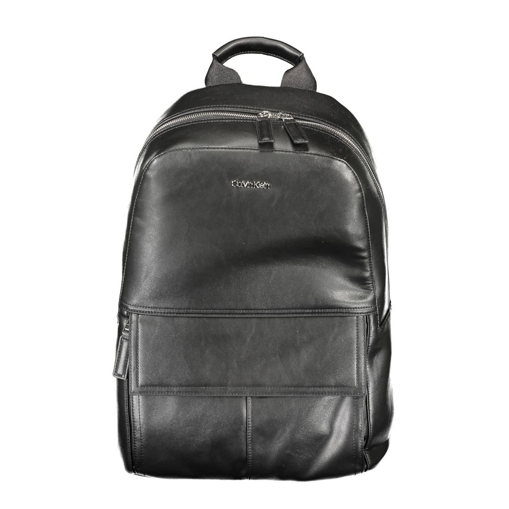 Sac à dos Calvin Klein noir en polyester pour homme