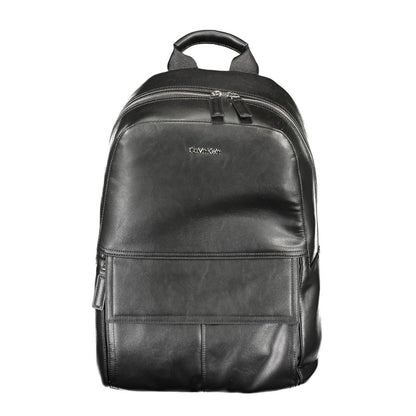 Zaino da uomo Calvin Klein in poliestere nero