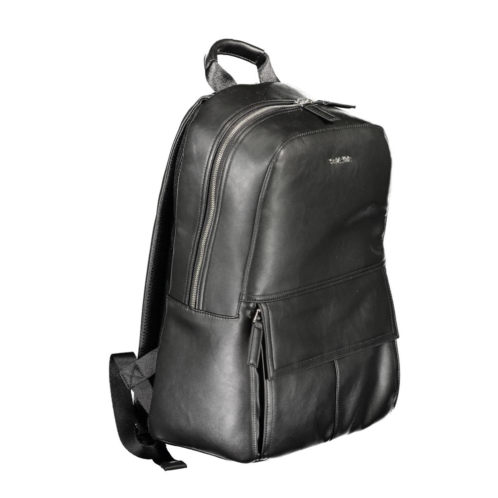 Sac à dos Calvin Klein noir en polyester pour homme