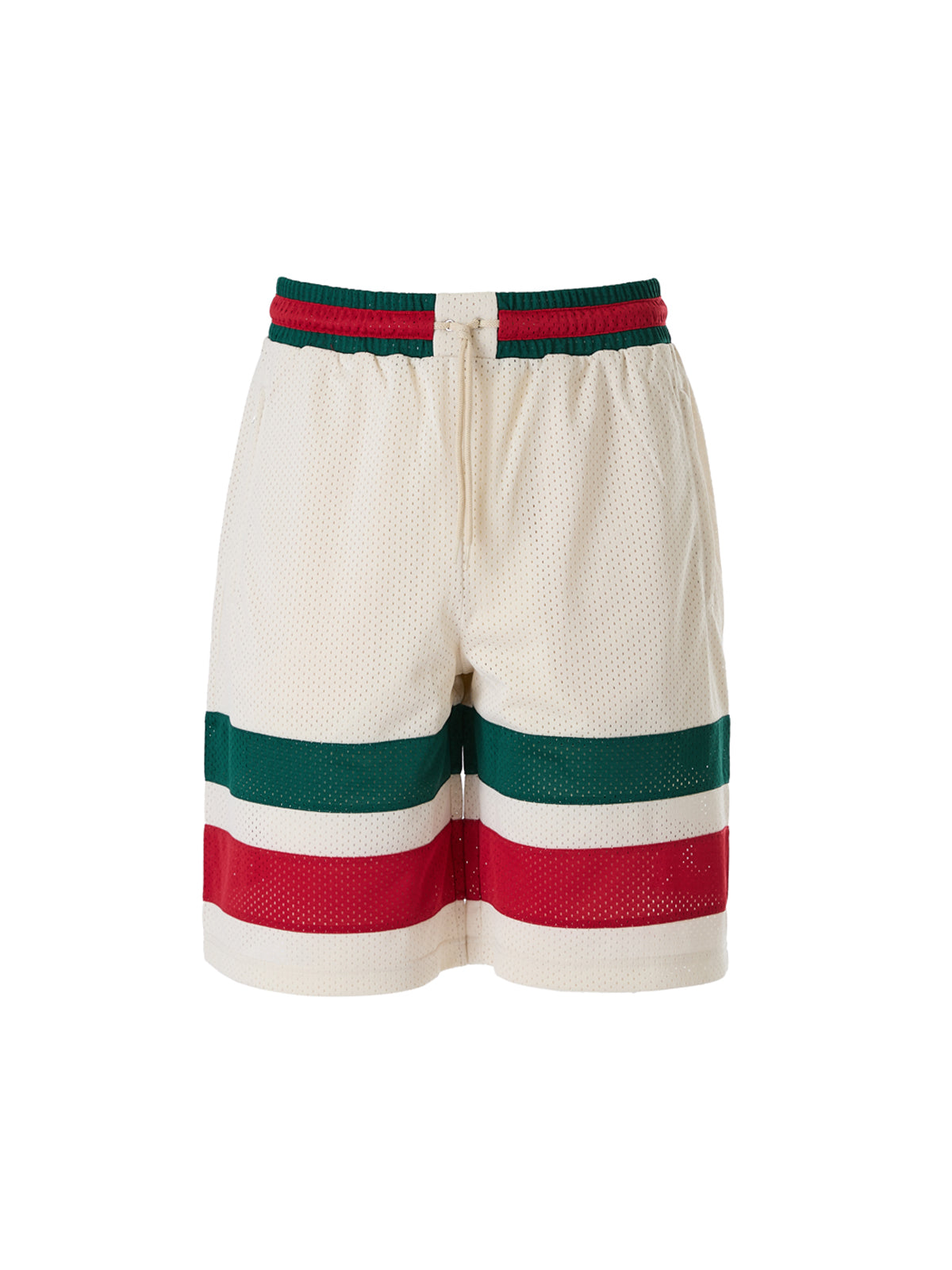Short Gucci crème en polyester avec logo