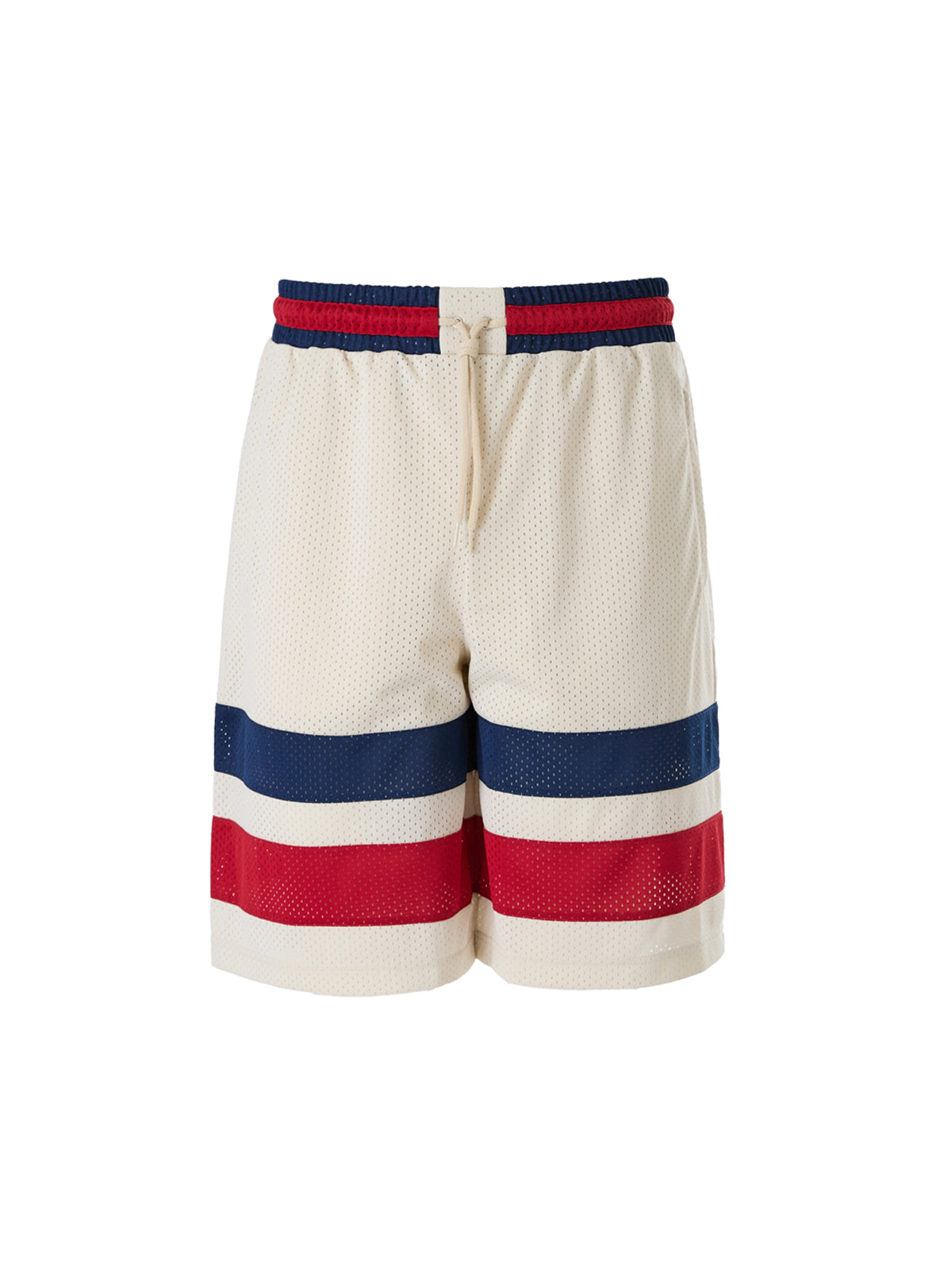 Short Gucci crème en polyester avec logo