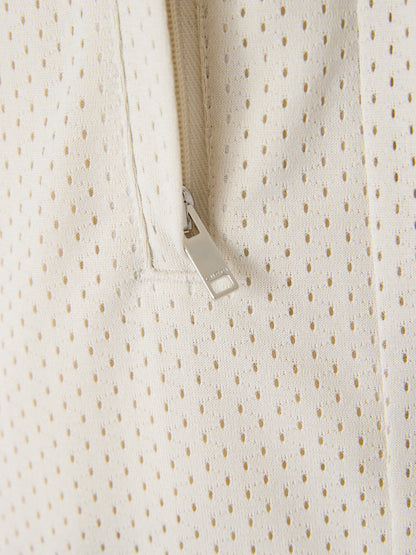 Short Gucci crème en polyester avec logo