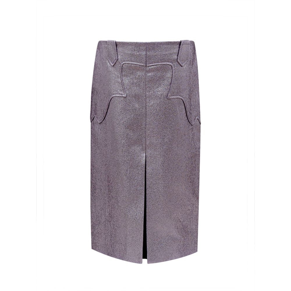 Gonna midi in poliammide viola Tom Ford