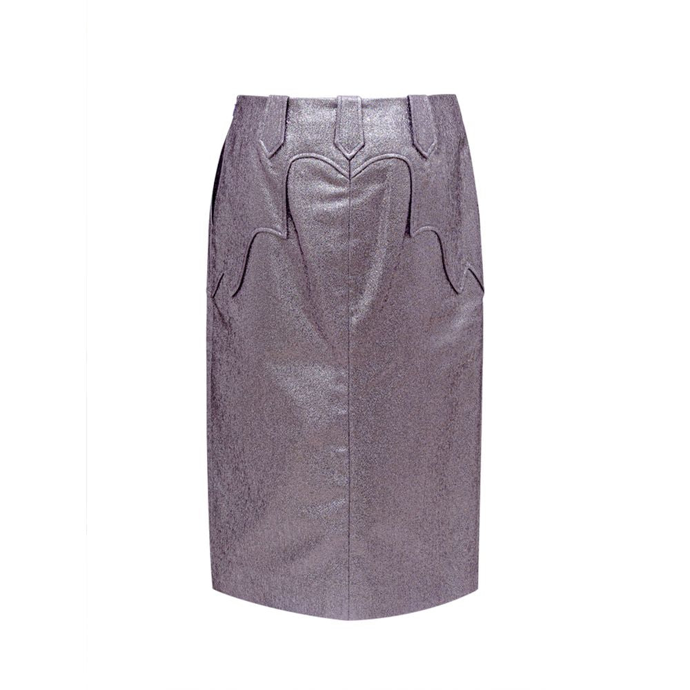 Gonna midi in poliammide viola Tom Ford
