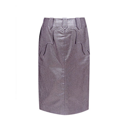 Gonna midi in poliammide viola Tom Ford