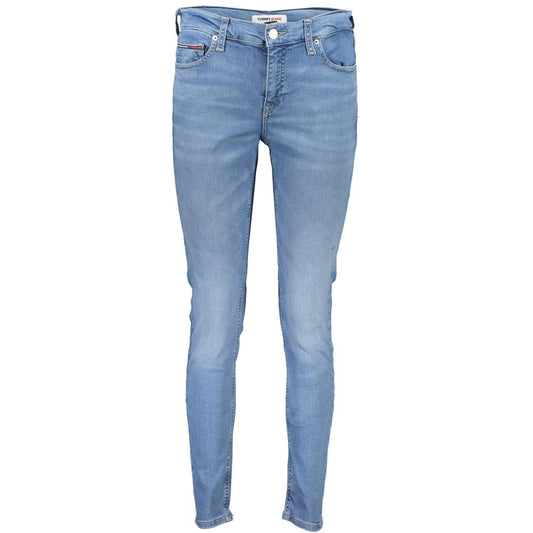 Jeans skinny da donna Tommy Hilfiger Azzurro Cotton