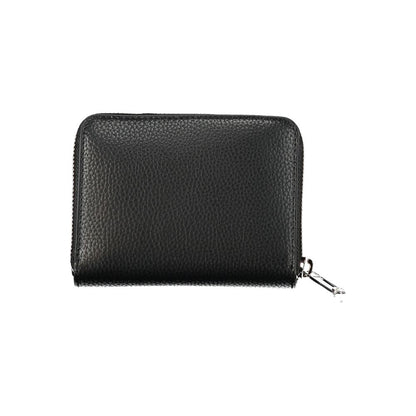 Portafoglio da donna Tommy Hilfiger Nero Poliuretano