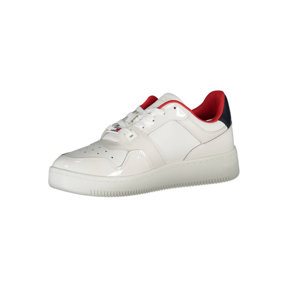 Baskets Tommy Hilfiger en cuir blanc pour femmes